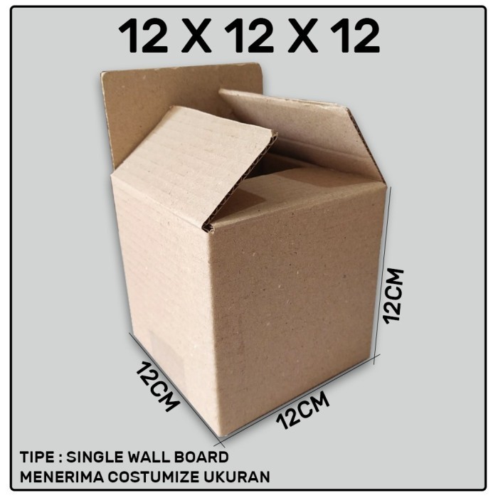 

karton box kardus packing kemasan kardus 12 x 12 x 12CM