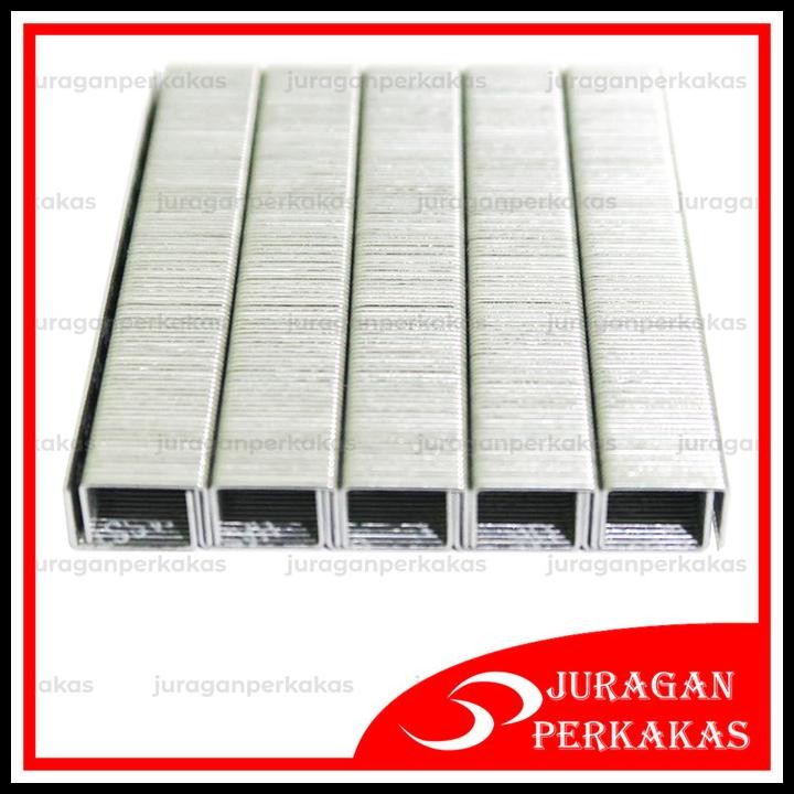 

GRATIS ONGKIR HASSTON 4100-003 ISI STAPLES TEMBAK 8 X 11 MM 1.000 PCS U REFILL AIR NAILER STAPLER GUN !!