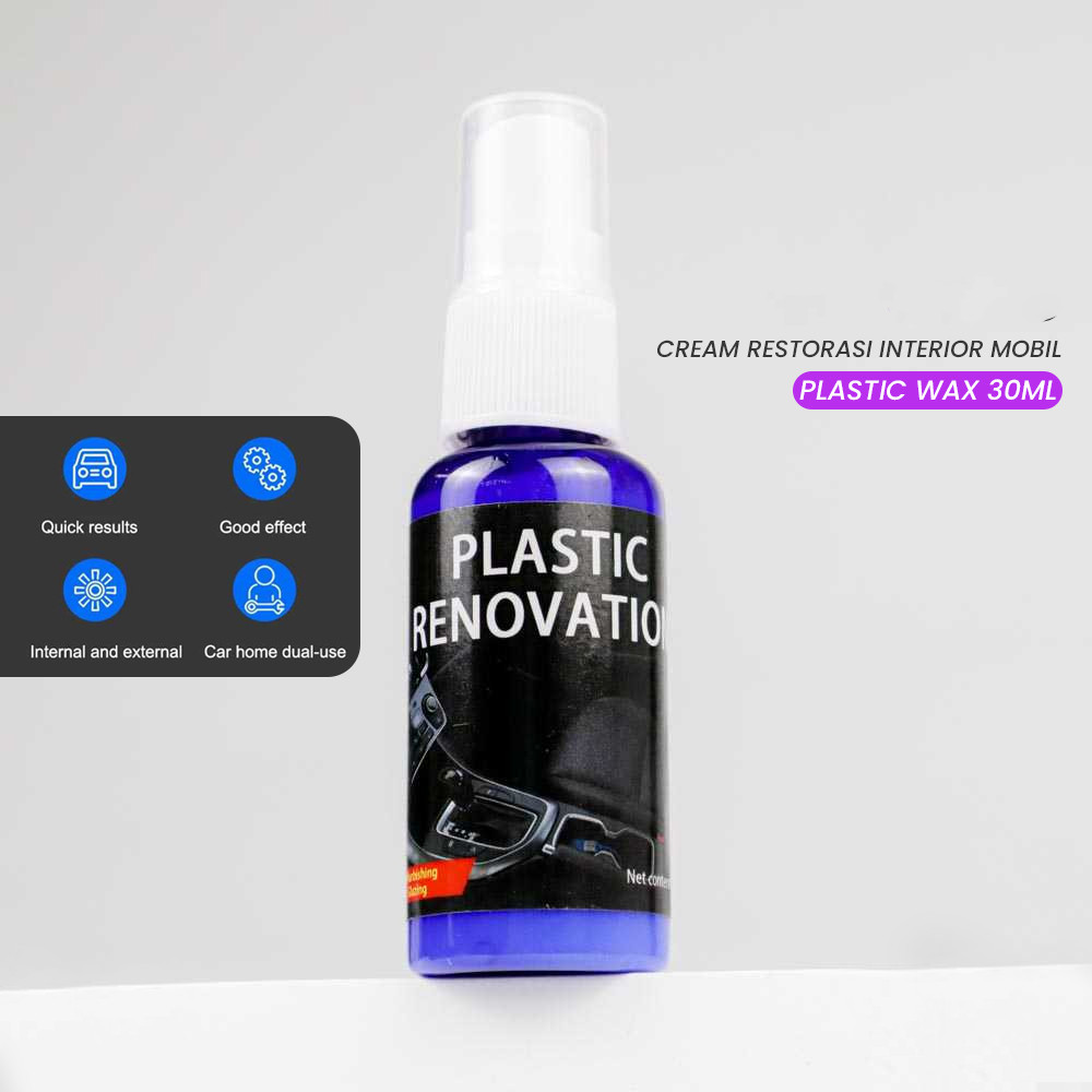 

OTOHEROES Cream Restorasi Interior Mobil Plastic Wax 30ml - JMI30
