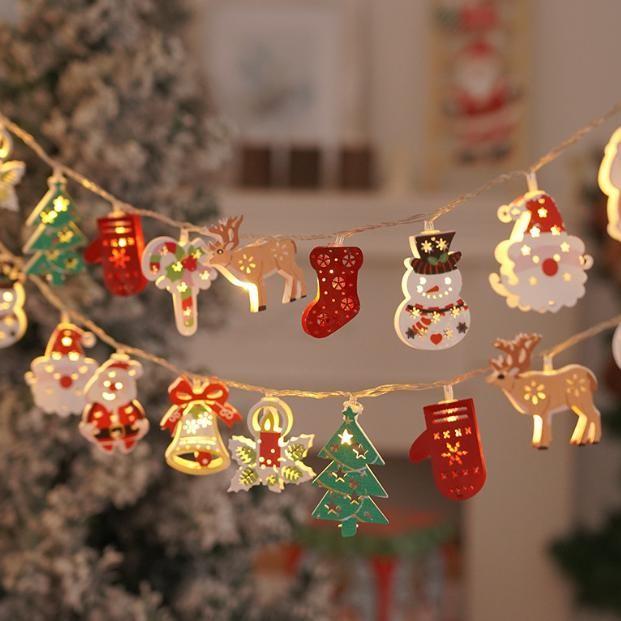 JHY Lampu Dekorasi Natal. Dekorasi Pohon Natal. Hiasan Pohon Natal. Dekorasi Christmas. Lampu Hias N