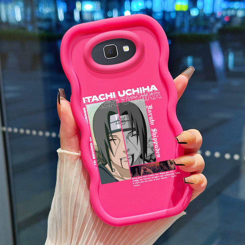 Casing Hp Untuk Samsung J7 Prime Case Softcase pelindung Kesing Uchiha Itachi Cesing terbuat dari po