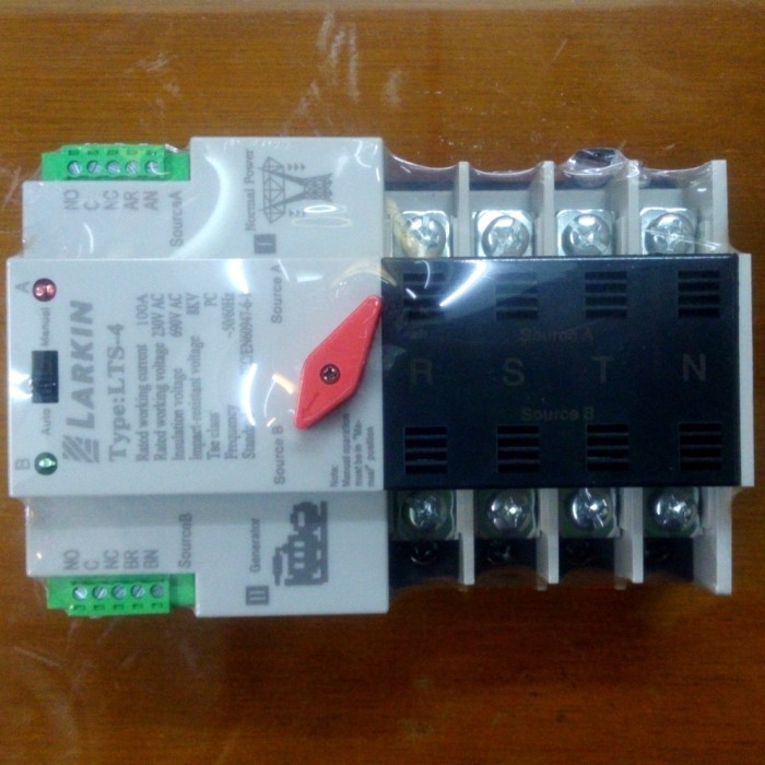 COS Change Over Switch Automatic / Ohm Saklar 4P 4Pole 100A Larkin
