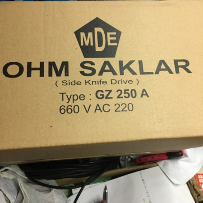 ohm saklar 3 phase 250a / ohm saklar model pisau 3 phase 250A