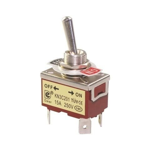saklar reset on - off 4 kaki /toggle switch 4 kaki untuk kendaran