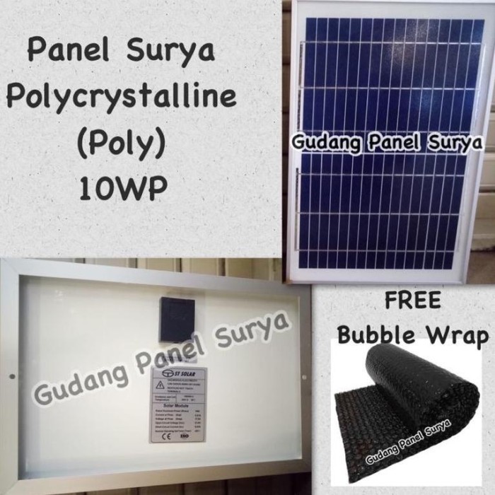 BISA COD NEW PANEL SURYA SOLAR PANEL SOLARCELL ST SOLAR STC STEC MODULE POLY BISA COD