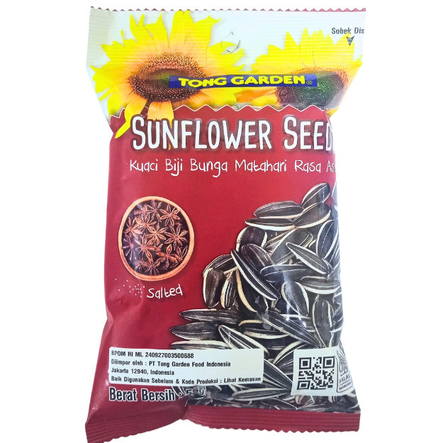 

S21827 TONG GARDEN SALTED SUNFLOWERS SEEDS KWACI 55GR MAJU BERSAMA (20250507)