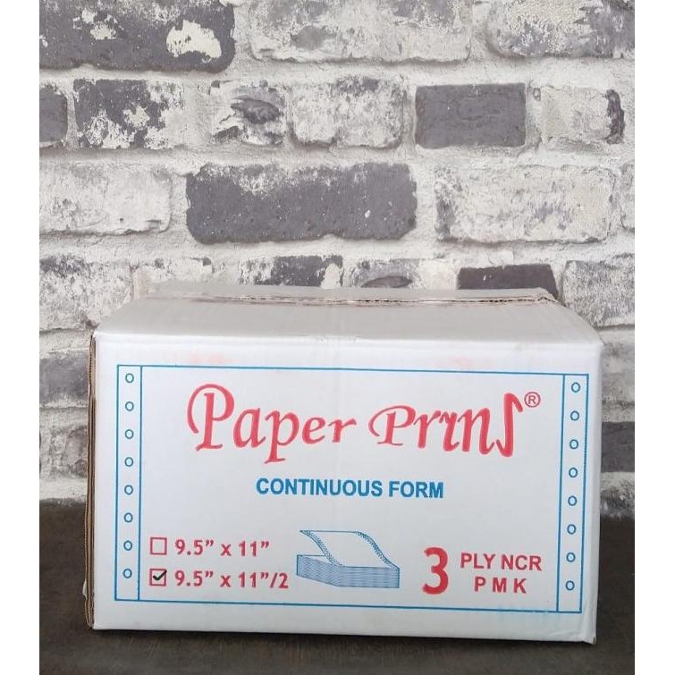 

Continuous Form 3 Ply 9.5 X 11 Paperpryns Kertas Komputer - 3 Ply Terbaru