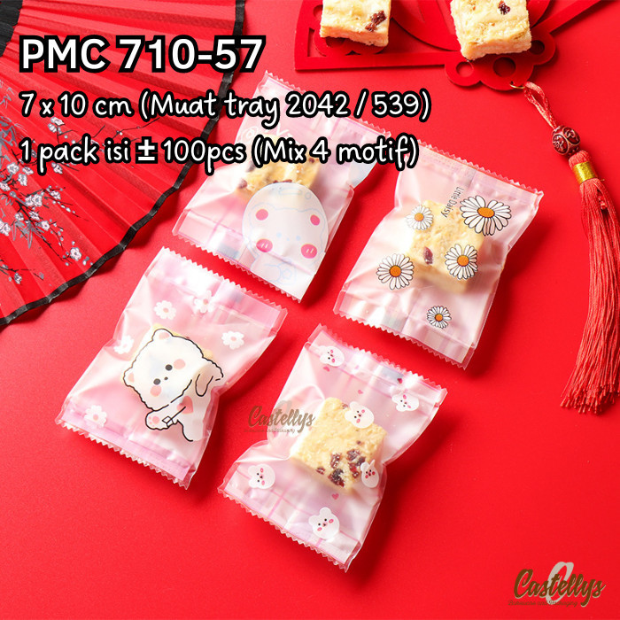 

NEW Plastik Cookies PCC 710-57 Kue Kering Nastar Snack Nougat Coklat dll