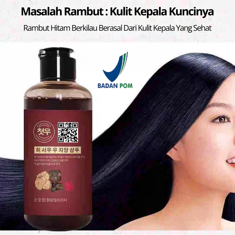 SHAMPO NAN MEI- sampo herbal nanmei penghitam rambut- sampo penghitam rambut- sampo herbal polyghonu