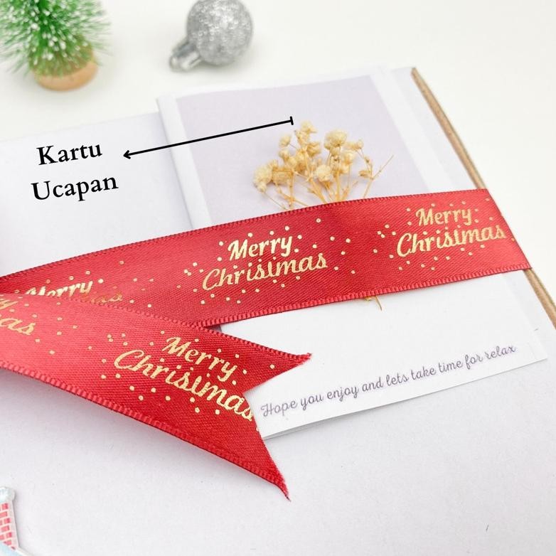 

Hampers Natal Hadiah Kado Tahun Baru Parcel Christmas Aromaterapi Gift Set Rileksasi Mainan Anak