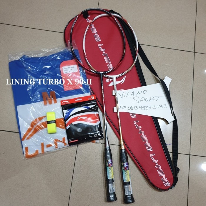 Raket Badminton Lining Turbo X 90