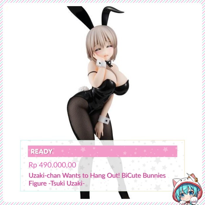 BiCute Bunnies Figure Tsuki Uzaki - Uzaki-chan wa Asobitai