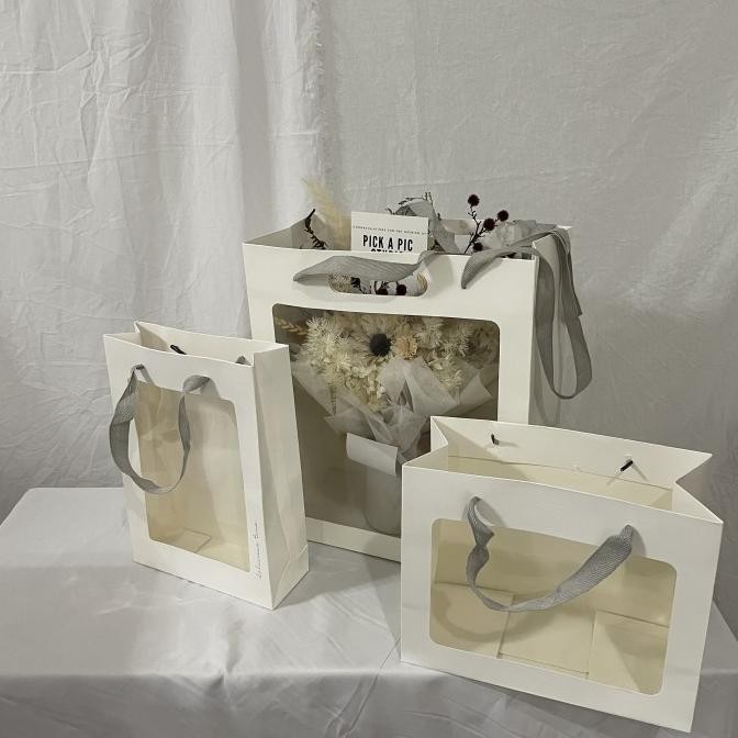 

langsung order saja] Tas kantong paper bag gift bag bouquet bunga