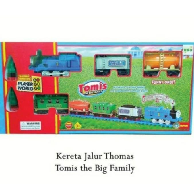 mainan kereta api Asap Tomis / mainan kereta tomas track set KOKO