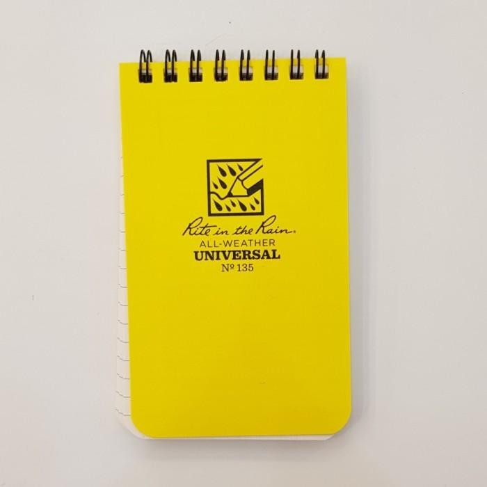 

No 135 Buku Lapangan Anti Air All Weather Notebook Rite In The Rain