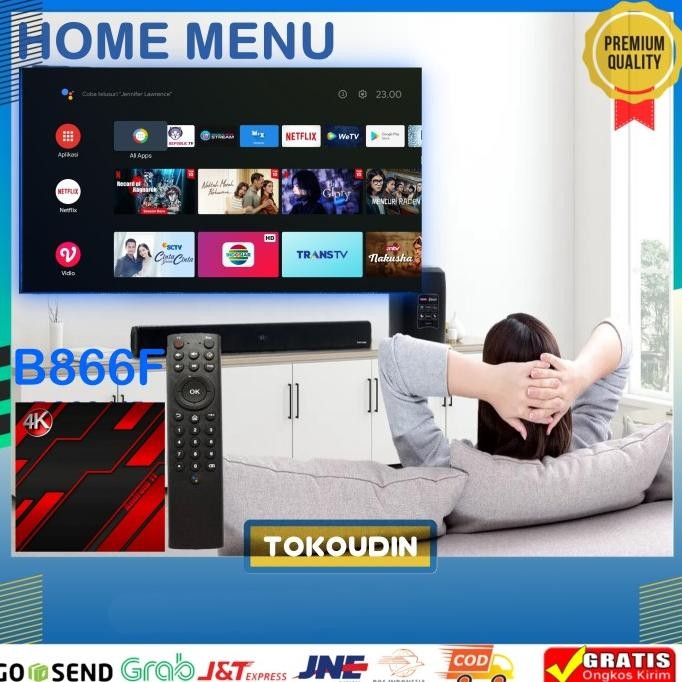 STB Android BOX ZTE 4K B866F OS 11 Full Aplikasi [terbaik]