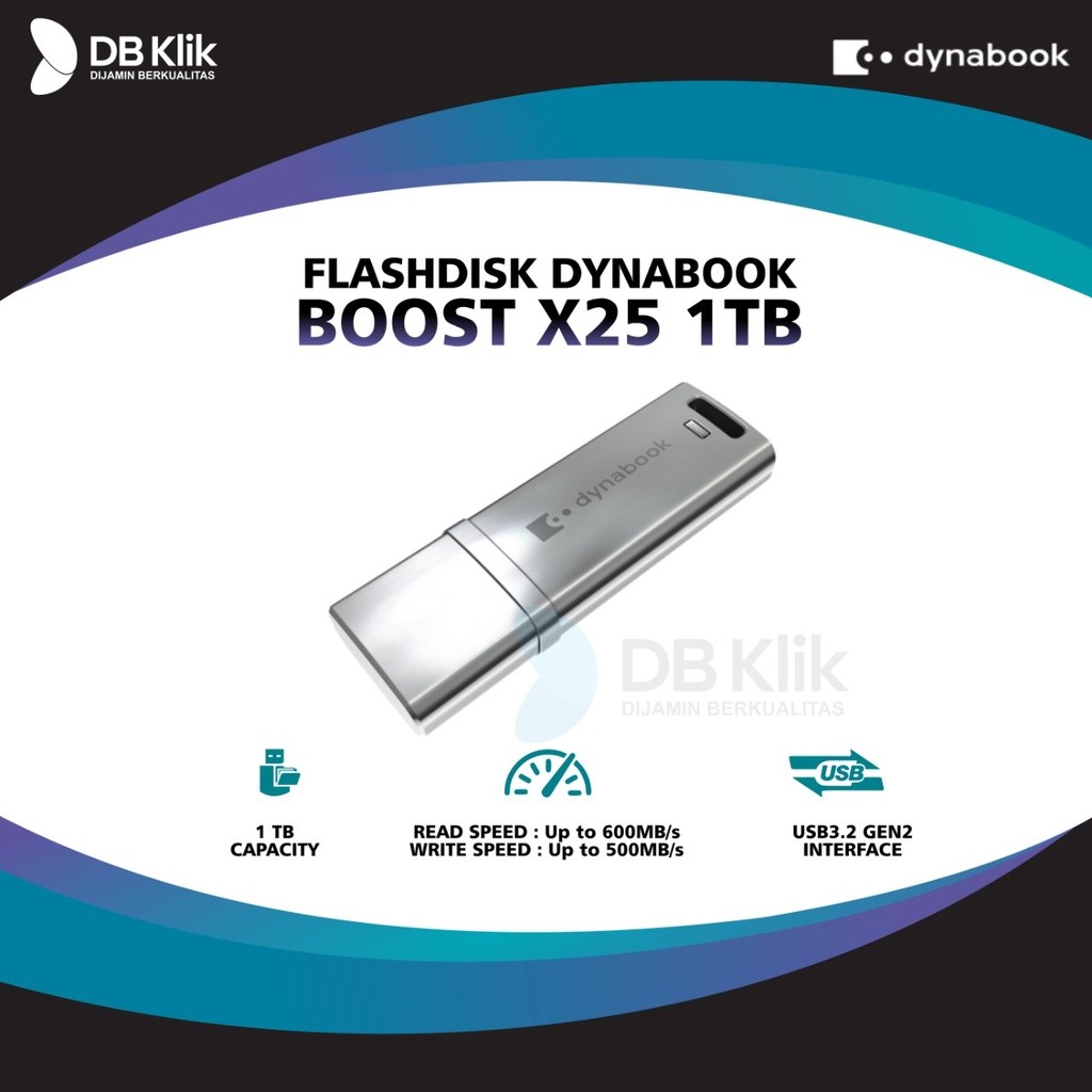 Dynabook Flashdisk Boost X25 1Tb Usb 3.2 - Usb X25 1Tb
