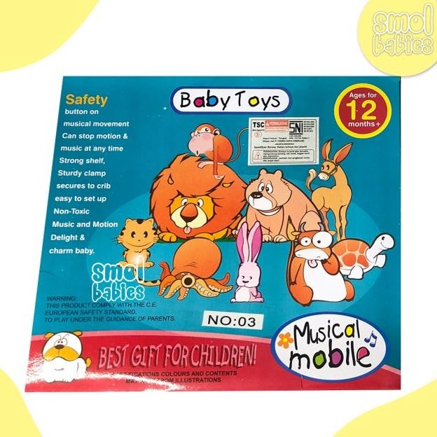 Smolbabies - Musical Mobile Baby Toys Mainan Gantungan Bayi Bunyi