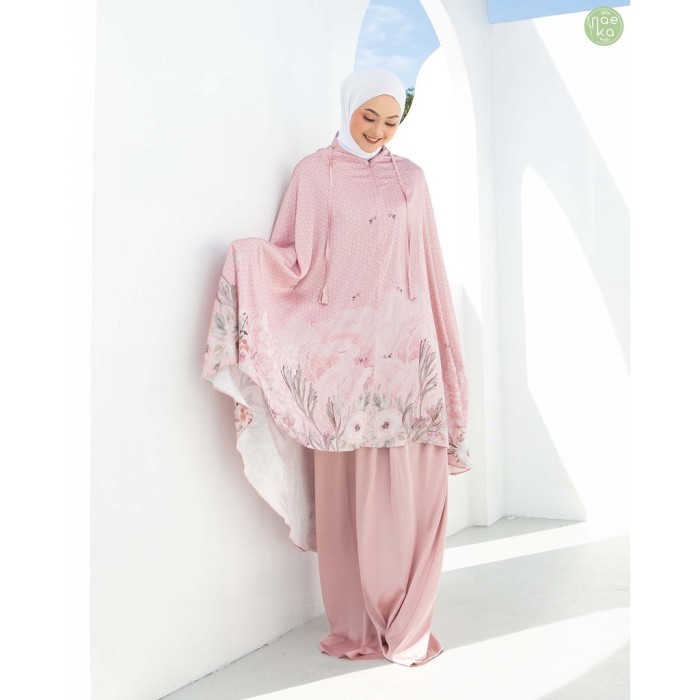 Mukena Hawwa Naeka 2In1 Silk Travel
