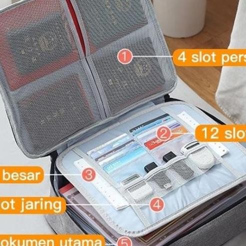 

KEREN! TAS PENYIMPANAN SERTIFIKAT TAS DOKUMEN BAG / FILE TRAVEL BAG