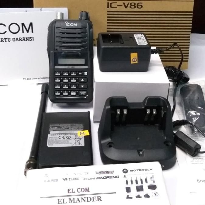 HT ICOM IC V86 VHF ORIGINAL - HT ICOM IC-V86 ORIGINAL RESMI