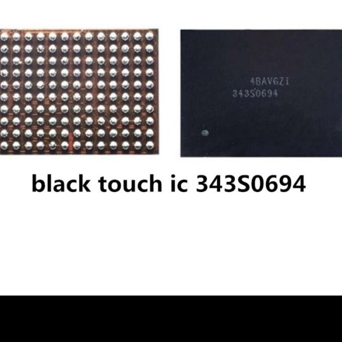 Sparepart hp / IC TOUCHSCREEN MESON HITAM 343S0694 ( U2402 ) IPHONE 6 6PLUS