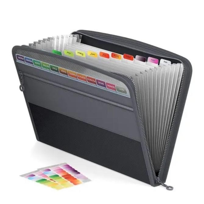 

TAS MAP FILE 13 FOLDER UKURAN A4 TEROOF TEMPAT PENYIMPANAN DOKUMEN