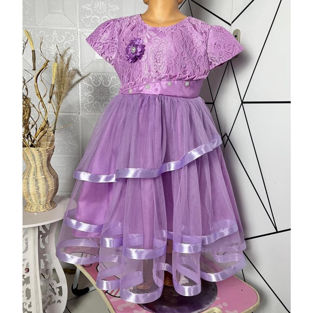 Dress Natal Anak Perempuan 2024 Umur 9 Thn 5 6 12 Tahun Minidress Rok Tanggung Korean Style  Baju Na
