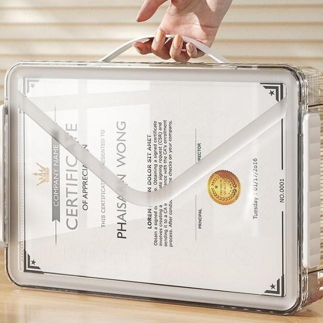 

FILE BOX - TAS PENYIMPANAN DOKUMEN / BOX DOKUMEN / STORAGE BOX SHPEING