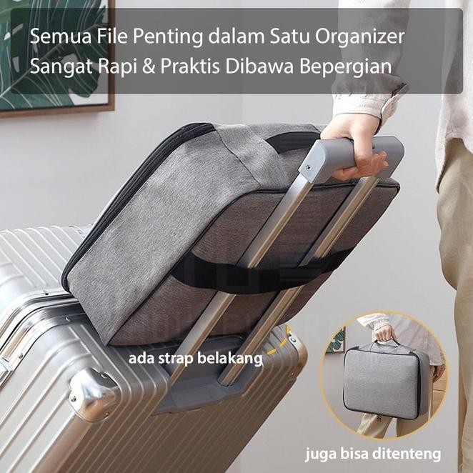 

[COD] HUGO TAS DOKUMEN TEMPAT PENYIMPANAN FILE TRAVEL BAG DENGAN