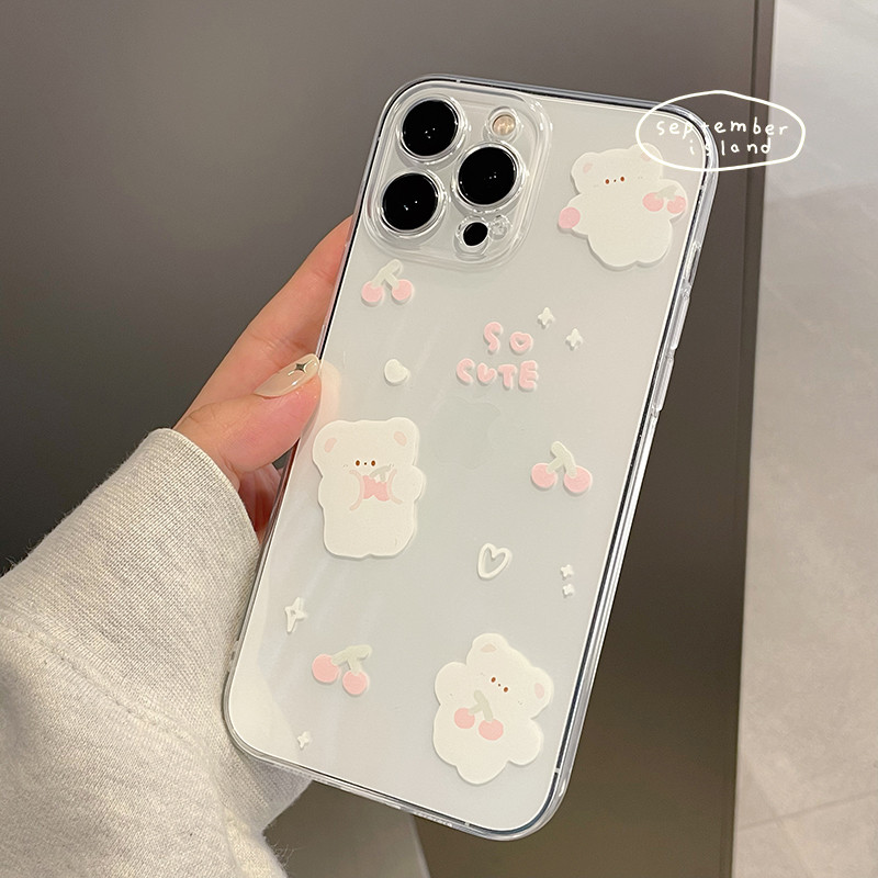 Aesthetic Cherrycewek Premium Luar Negeri Case Hp Redmi 15 14Cnote 13 Pro Plus Note 13 Pro 5G 10 Pro