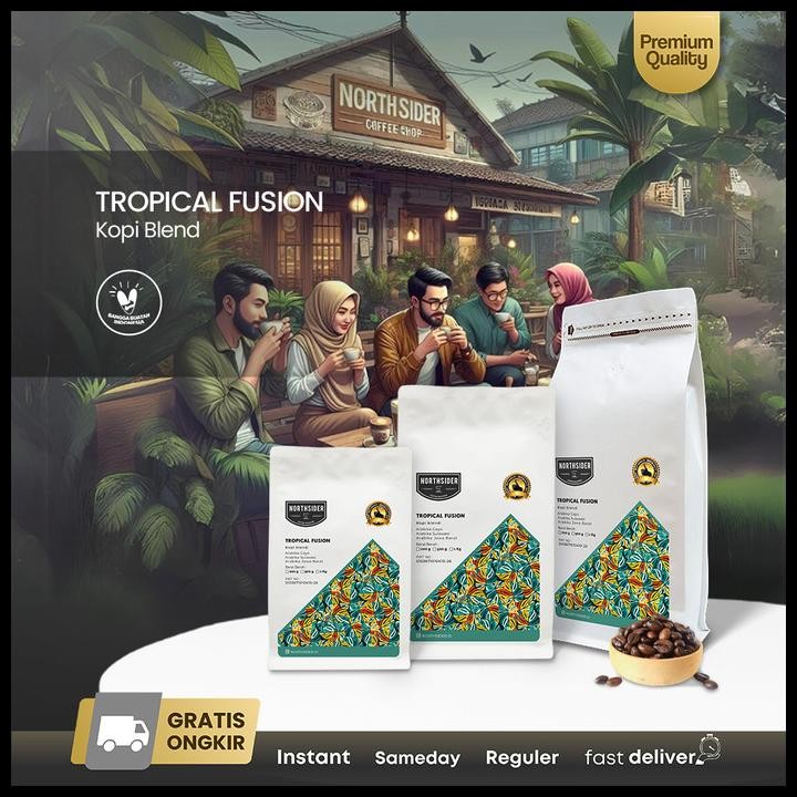 

Northsider Kopi Arabika Tropical Fusion Blend For Espresso Coffee