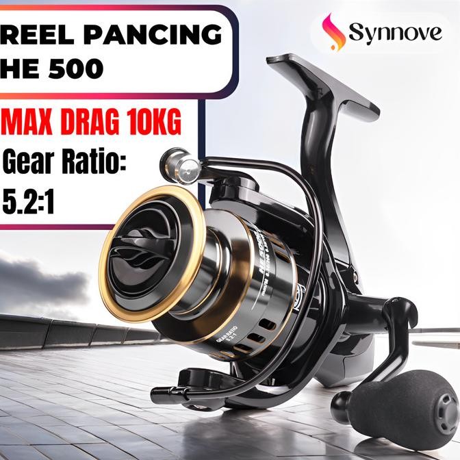 Reel Pancing Power Handle Kuat Reel Sning Gulungan Pancing Laut Metal