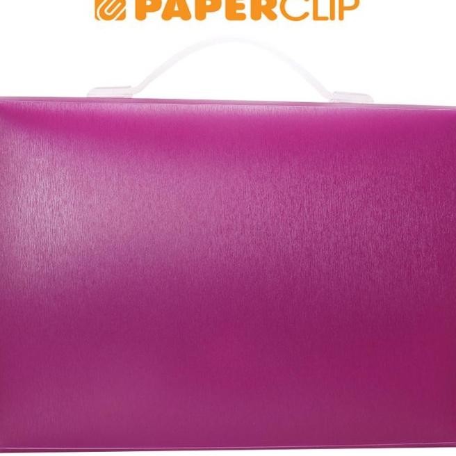 

CARRY BAG / DOKUMEN FILE CASE HANDLE BANTEX 3611 FOLIO 21 LILAC -