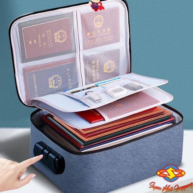 

TERLARIS- SMS TAS PENYIMPANAN DOKUMEN 3 LAYER STORAGE BAG SERTIFIKAT
