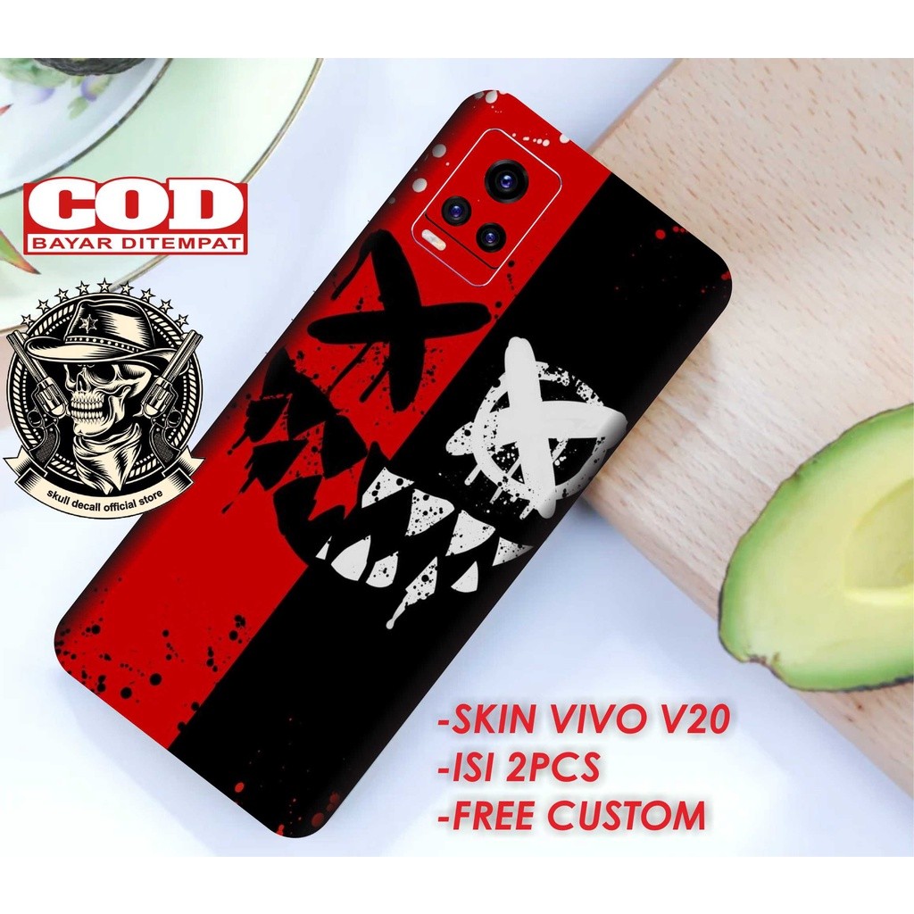 *Promo* Vivo V20 Vynyl Wrap Stiker Garskin Case Custom Order