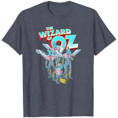 Kaos Poster Groovy Monyet Bersayap The Wizard Of Oz WB100 |ihuwFfPA|