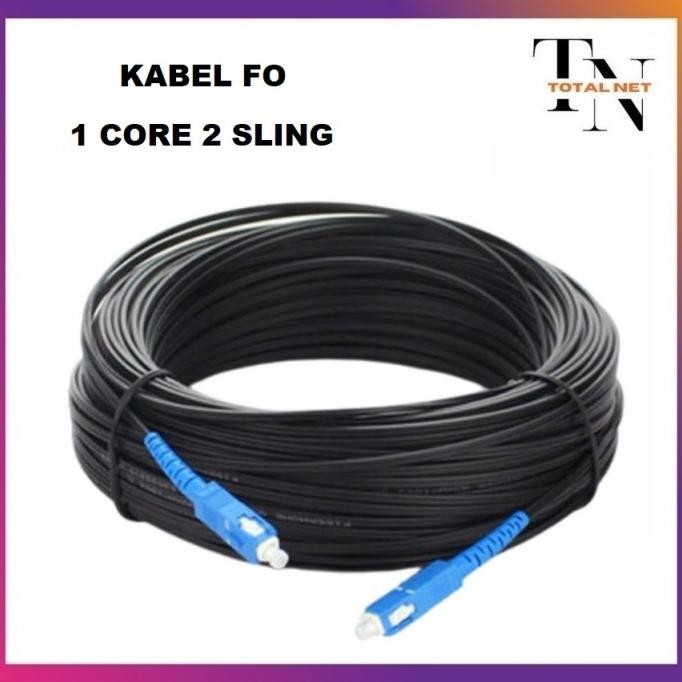 KABEL FO FIBER OPTIK DROPCORE 1 CORE 2 SLING 1CORE 2SLING