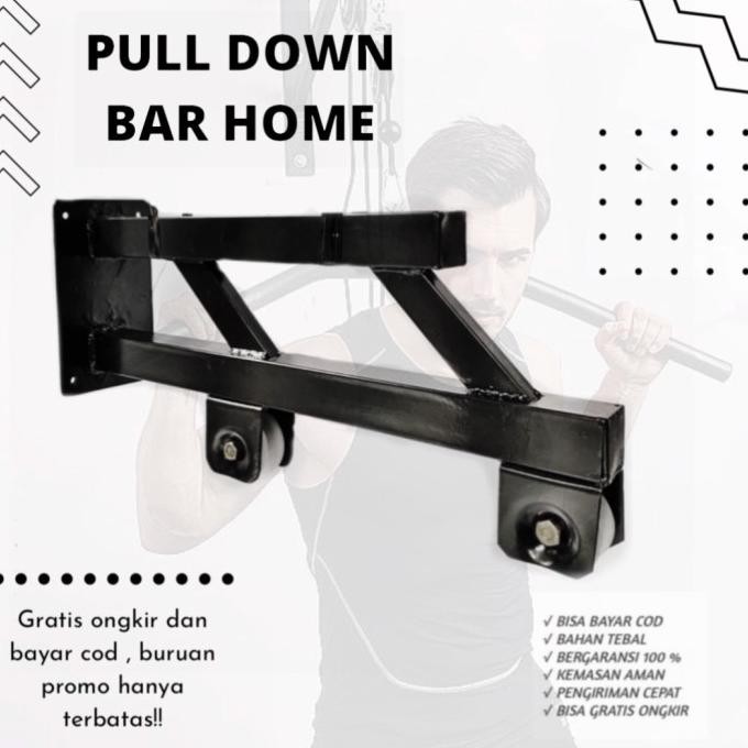 PULL DOWN KATROL / LATBAR DINDING FITNES RUMAHAN GYM ORIGINAL DAN TERPERCAYA
