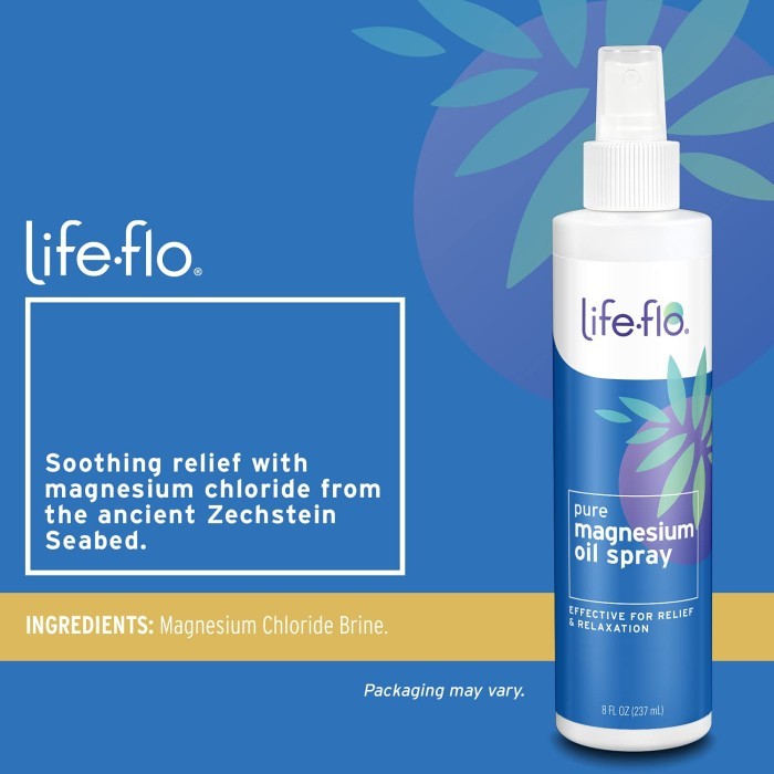 Cuci Gudang Life Flo Pure Magnesium Oil - 237 Ml