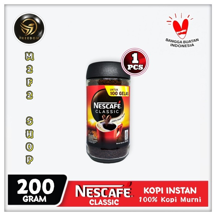 

Termurah Kopi Nescafe Classic Jar Lampung Robusta Blend - 200 Gr (Harga Satuan)