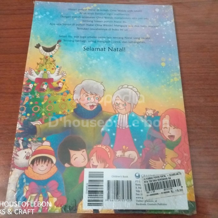 

Buku : 12 Hiasan Pohon Natal (Dua belas cerita Keindaha natal) Agnes