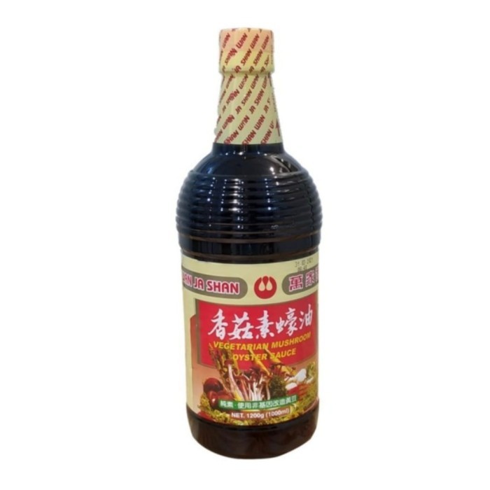 

Saus Tiram Vegetarian Wan Ja Shan 1L/Vegetarian Mushroom Oyster Sauce