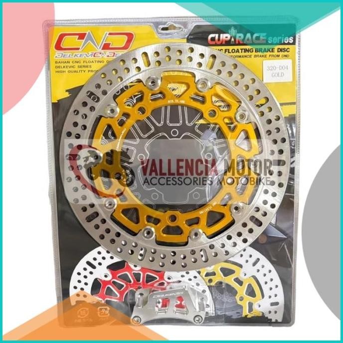 Piringan cakram cb150r cbr baut 5 cnc floating 320mm dnd delkevic 11OK