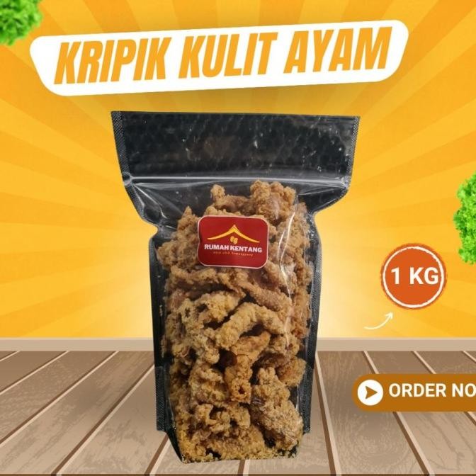 

GROSIR kulit ayam krispi kulit ayam original kulit ayam crispy kerupuk kulit ayam 1kg kulit ayam crispy 1kg TERLARIS
