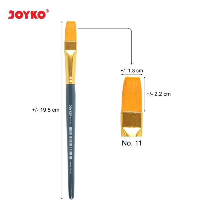 

BEBAS ONGKIR - Brush / Kuas Cat Air / Cat Minyak / Lukis / Acrylic Joyko BR-10 No.11