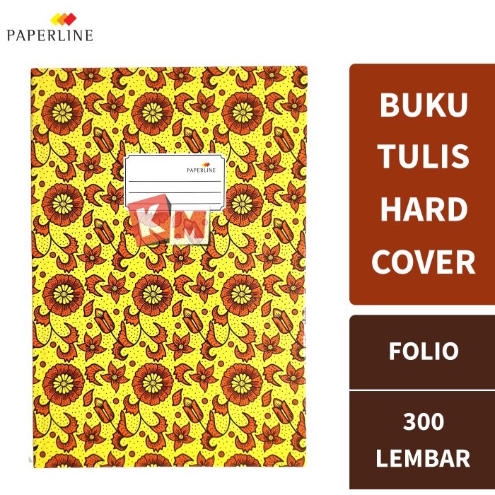 

Buku Tulis Hard Cover Folio Paperline Isi 300 Lembar F4 Hardcover