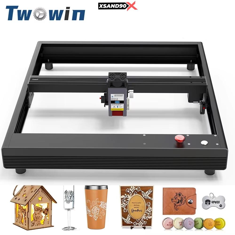 TwoWin DIY Laser Engraving Machine CNC 2-Axis 20W - 4040