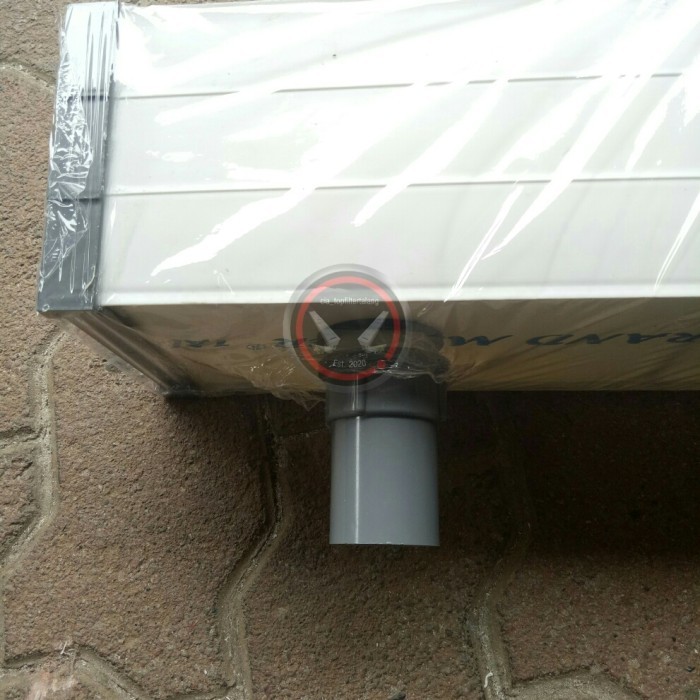 Paket, Filter Talang 100Cm Include Tutup Talang 100Cm + Drat Output