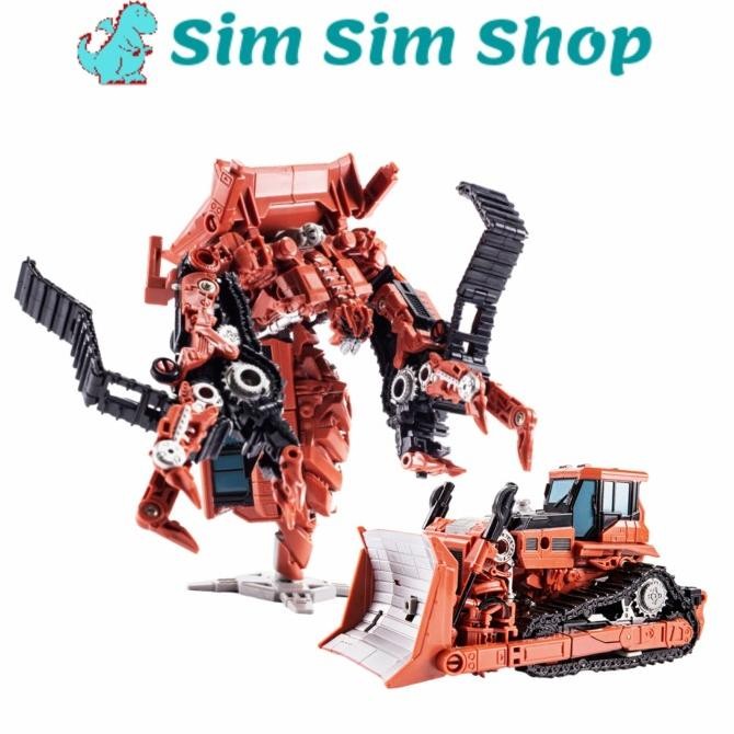 SUPER DEFORMED FIGURE Mainan Robot Transformers Deformation Toy Devastator Roaring Rampage